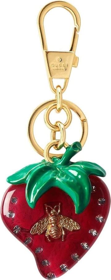 gucci bee-shaped key ring|gucci bee earrings for women.